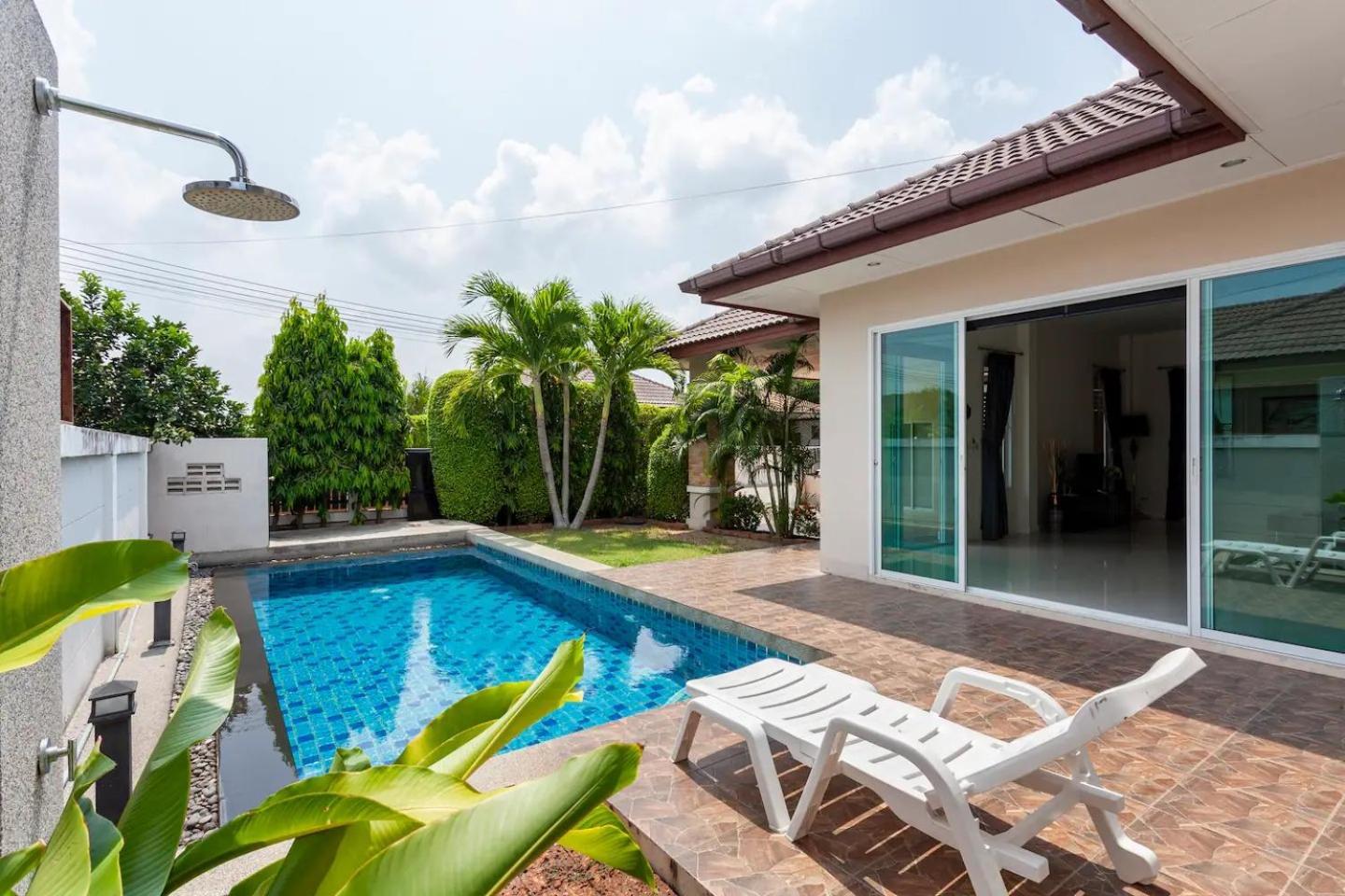 Luxury 3 Bed Pool Villa Banhuajjaj Kültér fotó